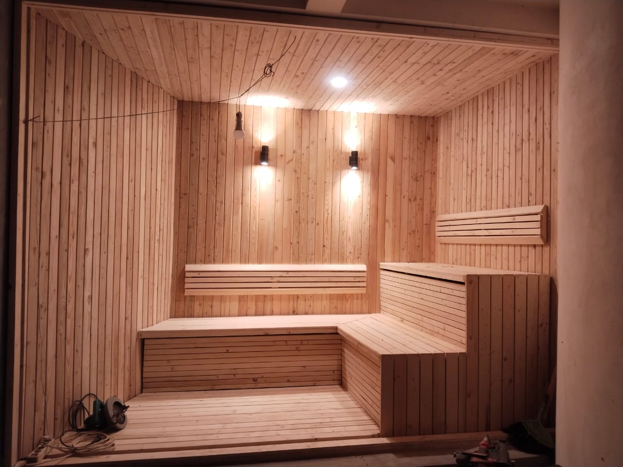 Sauna Project 2 - Custom Built Sauna in Bali Villa